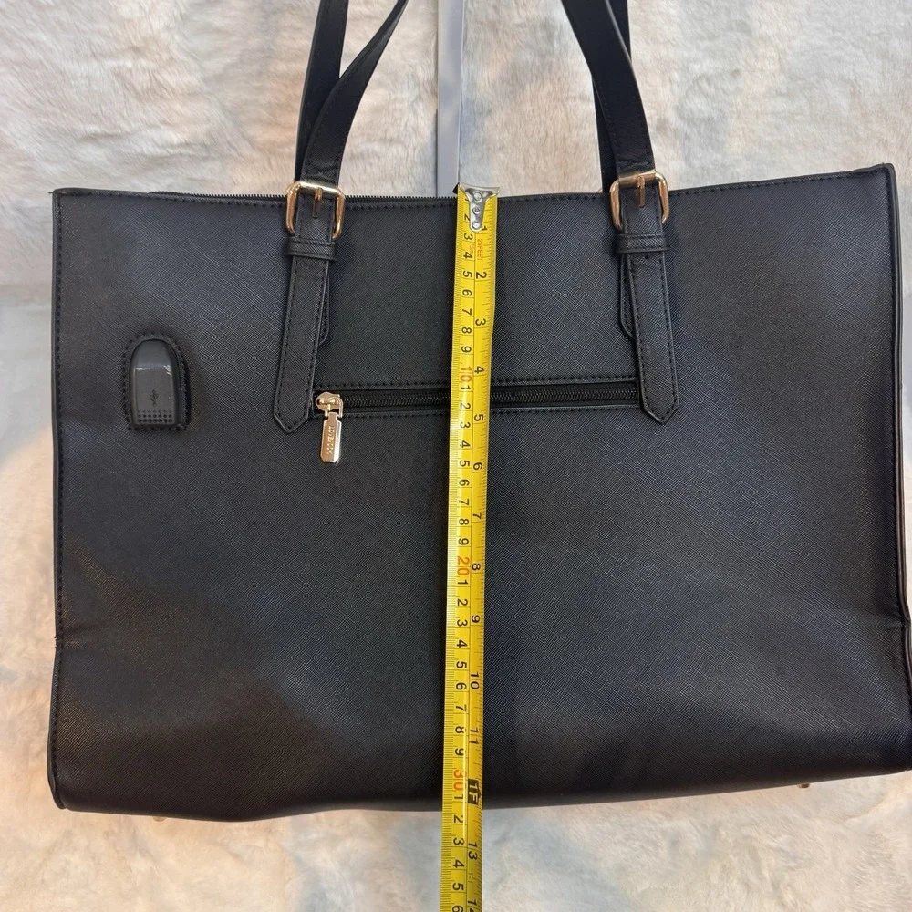 LOVEVOOK Black Laptop Briefcase Tote Bag for Women Excellent condition!